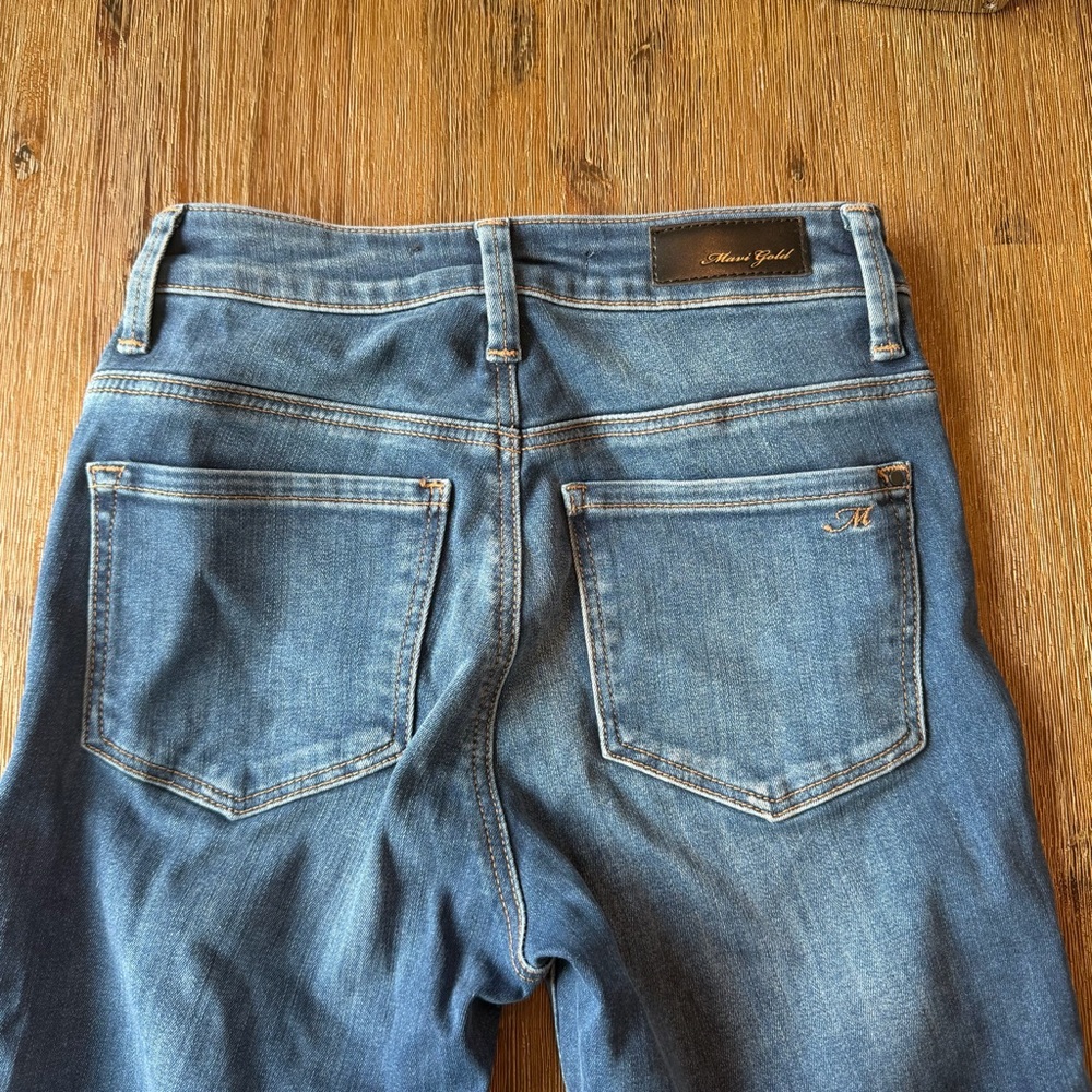 Mavi Gold Women's Blue Skinny Jeans size 23 - Picture 9 of 14